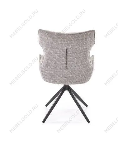 Стул кухонный Halmar K573 поворотный (серый/черный) | изображение 4