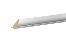 Карниз К-9 верхний, Бьянка (2440*24*84) Белый софт, 21136