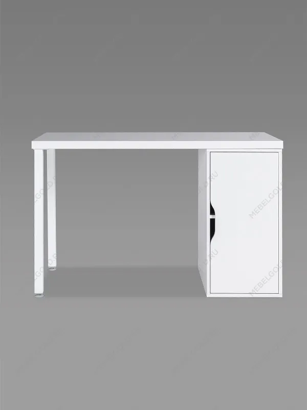 Стол письменный Ингар, с дверцей, 120x75x55, белый | изображение 4