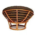 Кресло Papasan с подушкой Коньяк, ткань | изображение 2