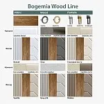 Стол туалетный Bogemia Woodline Fa (Серый) (Novabuk/Черный) БМСТ-1 | изображение 1