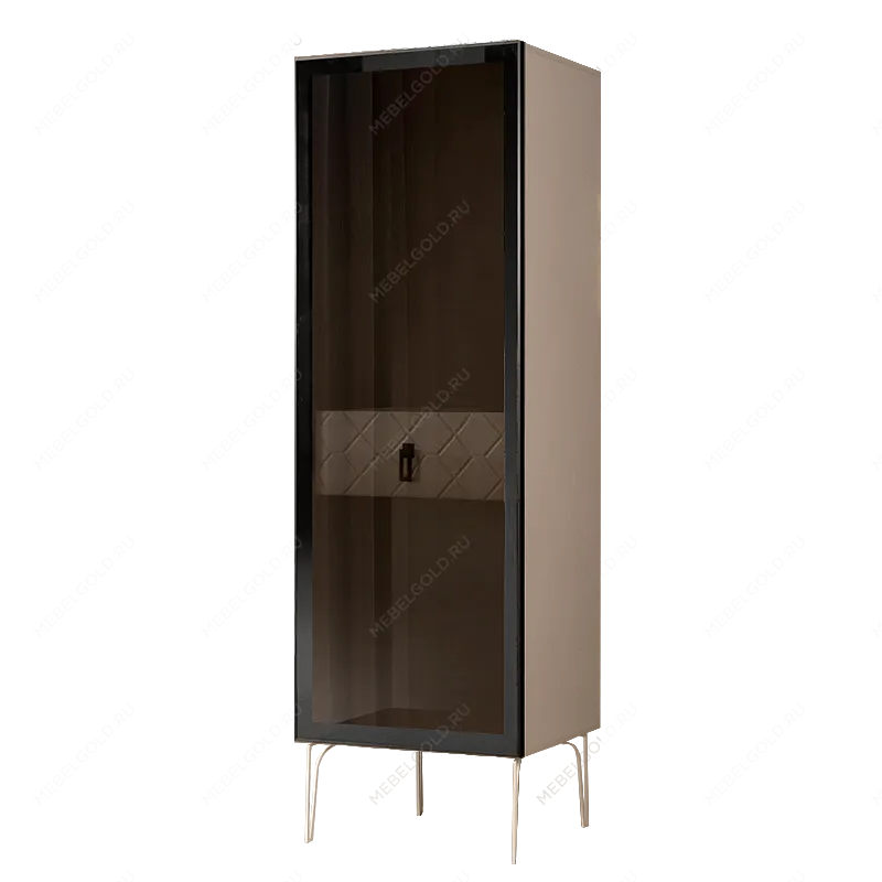 Витрина Bogemia Farfalle (Слоновая кость/Черный) БМВ1-1С(Fa)