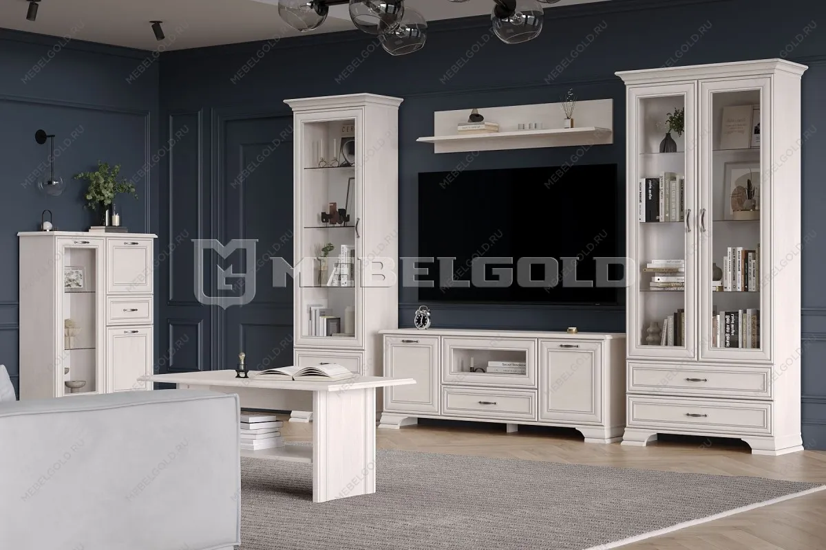 Полка Тиффани В вудлайн кремовый | изображение 3