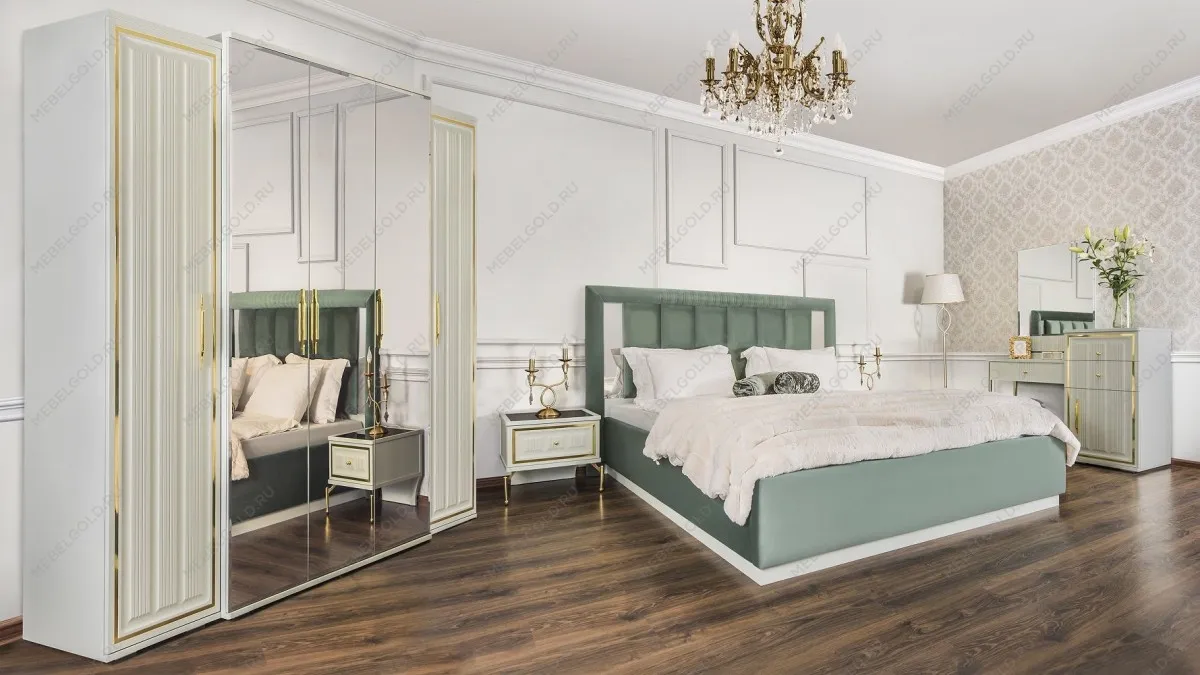 Туалетный столик Замира оливковый | изображение 9