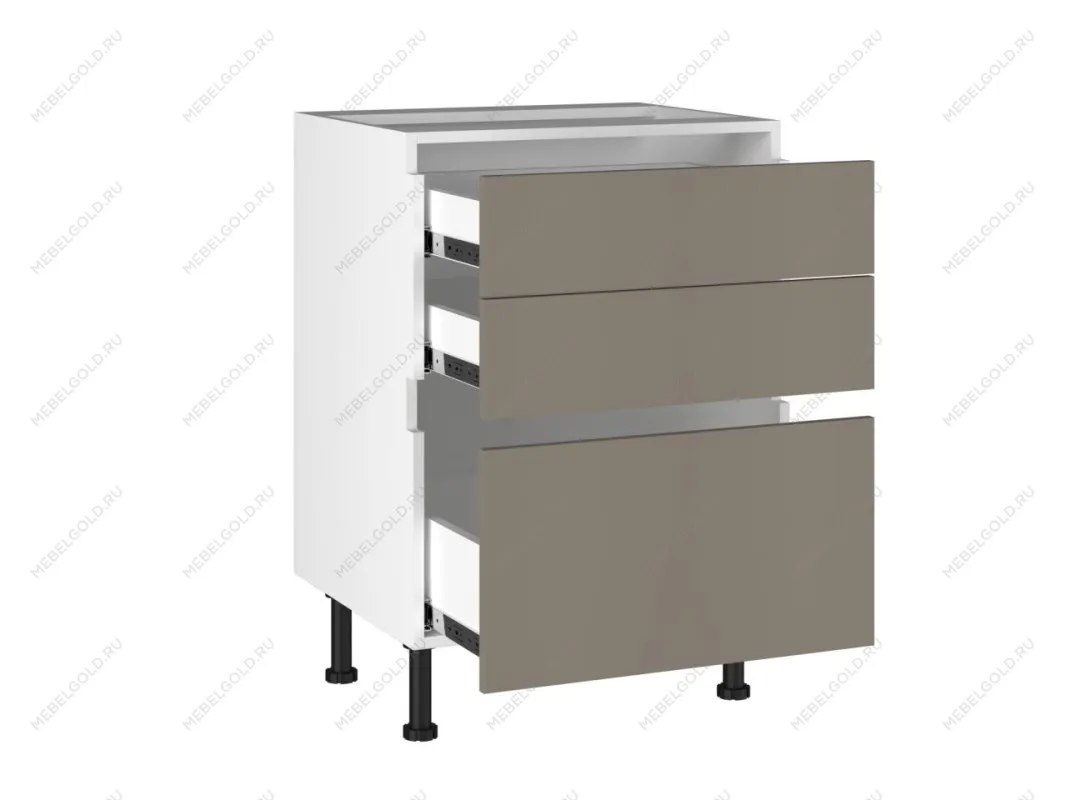 Стол с ящиками СЯ-60, Виста (600*523*870) Мокко, 25419 | изображение 1