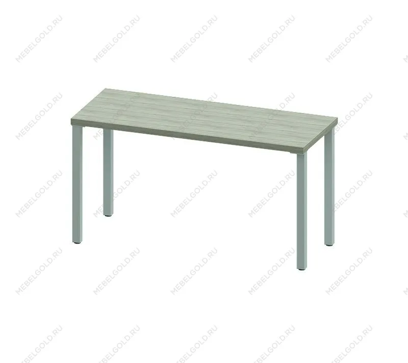 Лобня - ИНГАР стол письменный ИКЕА / IKEA 2/ТТ 140x75x55, дуб беленый/белый | изображение 2