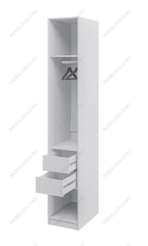 Шкаф-пенал Отис МН-039-07 П6 с фасадом МДФ (графит) | изображение 1