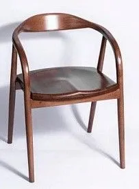 Полукресло венское Diona (светлый орех) жесткое сиденье