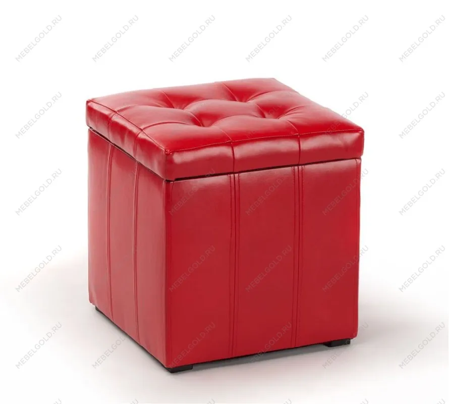 Пуф ПФ-2 (Парма-2/Красный)