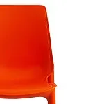 Стул GENIUS (mod 75) оранжевый/черные ножки | изображение 5