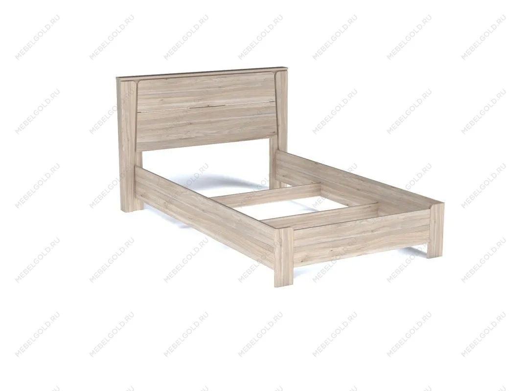 Кровать (каркас) 1200, Юта (1422*2130*1004) Дуб Мария, 12206 | изображение 1