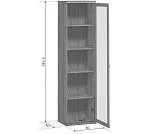 Витрина Индиана JWIT1D дуб саттер - Выставка м. Марьина роща | изображение 4