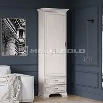 м. Марьина Роща - Шкаф 1-створчатый Тиффани 1D2S вудлайн кремовый