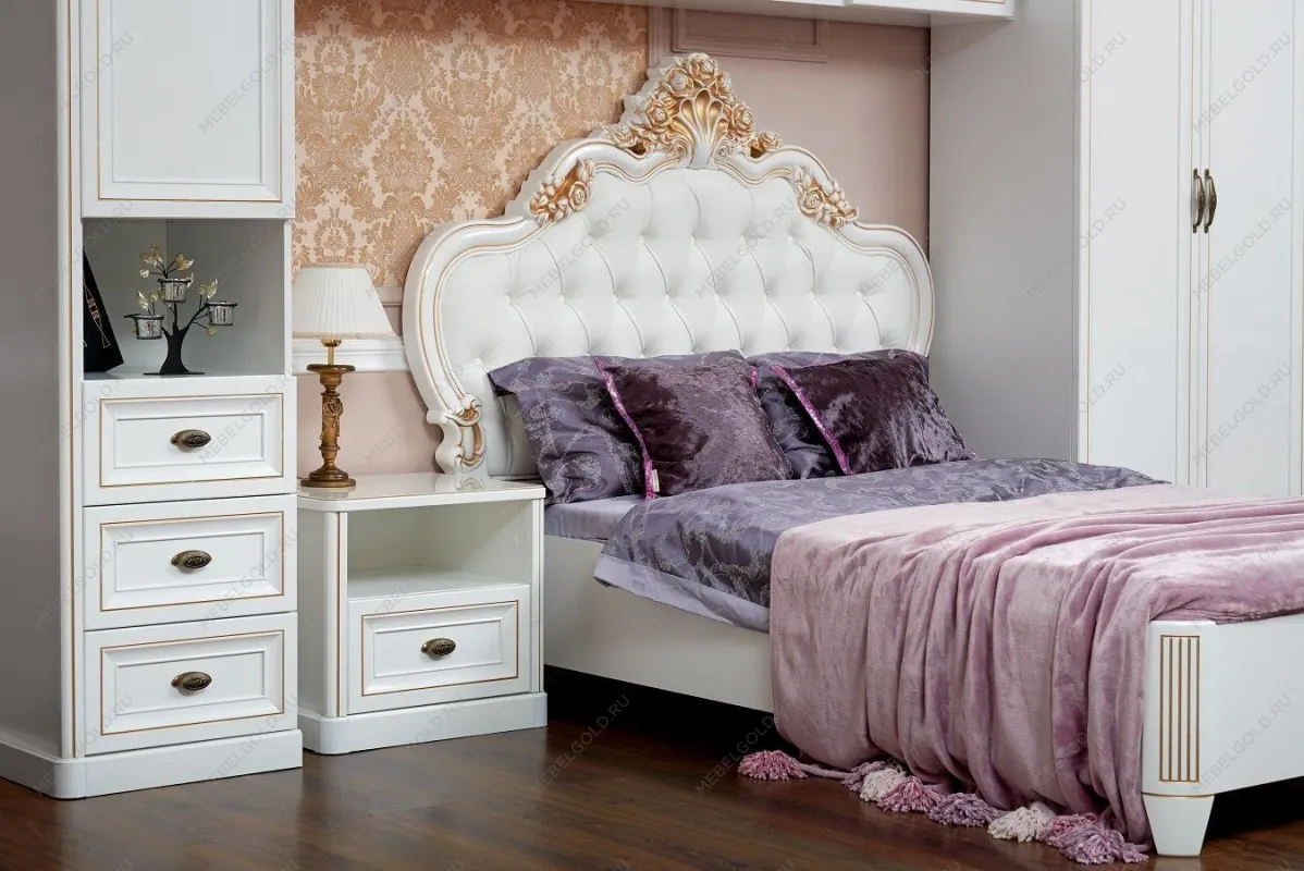 м. Марьина Роща - Детская кровать Натали 120х200 см белый глянец | изображение 4