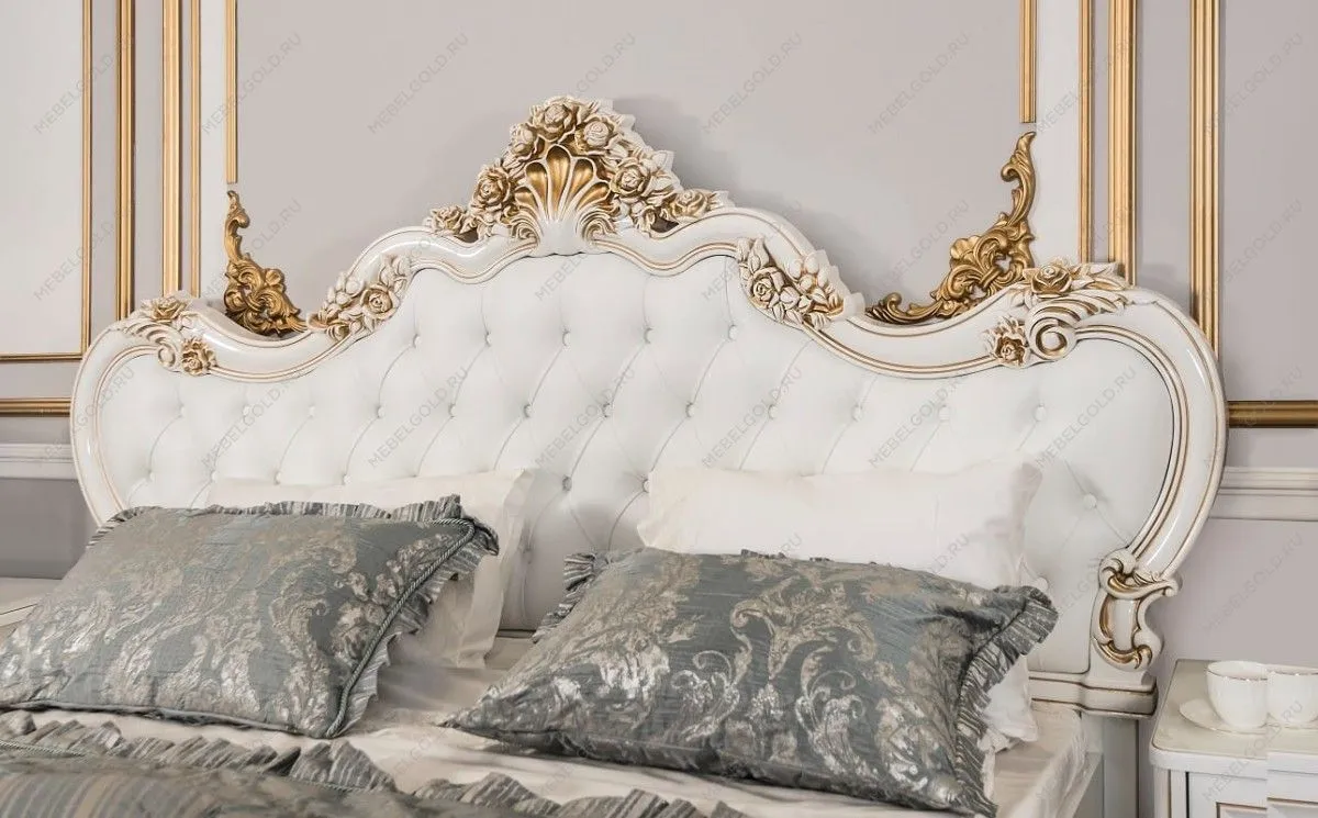 Кровать Натали 180х200 см белый глянец | изображение 5