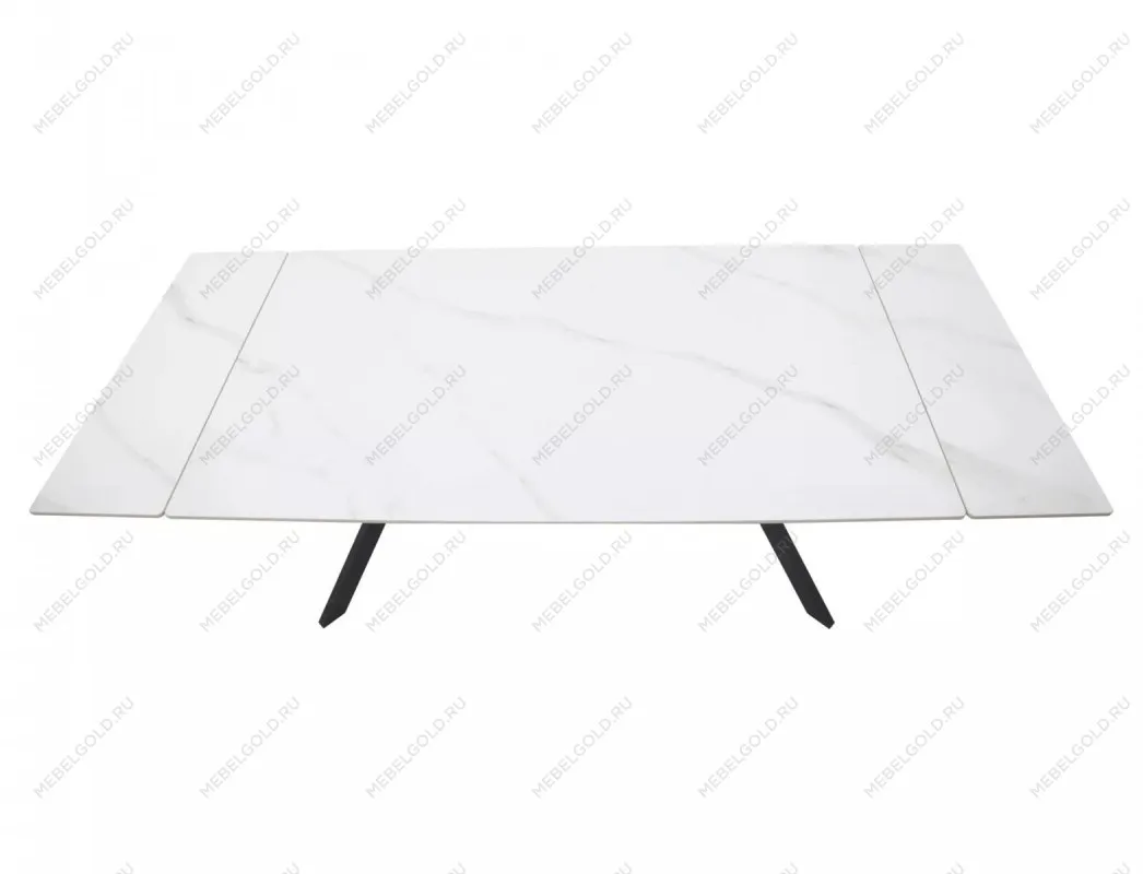 Стол обеденный Signal IMPERIA 160 (белый/черный) | изображение 5