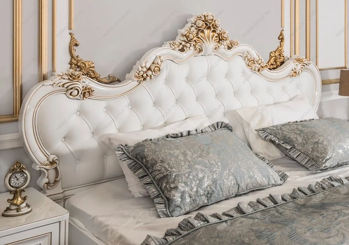 Кровать Натали 180х200 см белый глянец | изображение 7