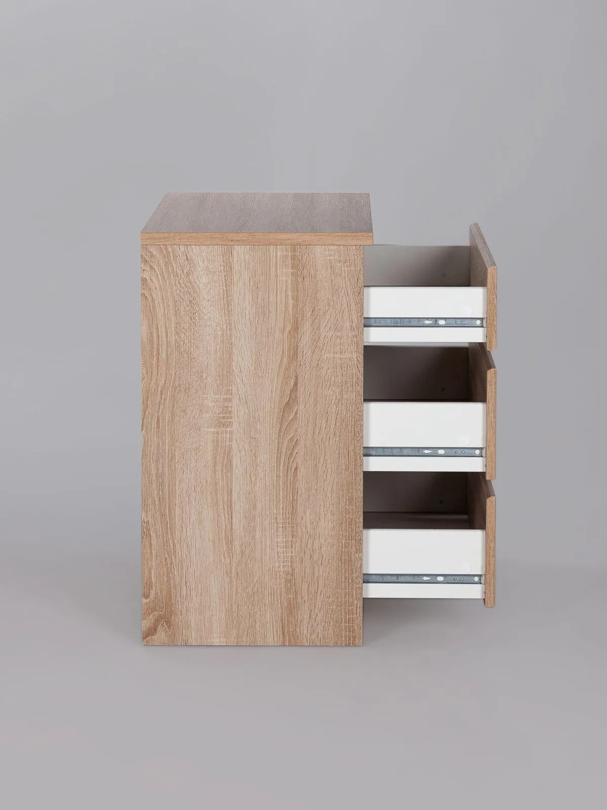 Комод Кастор, 3 ящика, 65х40х71 см, дуб сонома | изображение 13