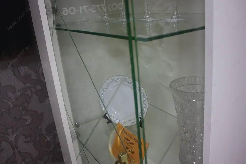 м. Марьина Роща - Тумба прикроватная (левая/правая) Римини СОЛО (белый золото) РМТП-1 (s) | изображение 5