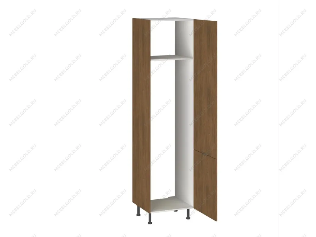 Шкаф-пенал 960 ПХ-60 бок левый/правый ЛДСП Каселла, Фьюжн (600*566*2456) Дуб Каселла коричневый, 27191 | изображение 1