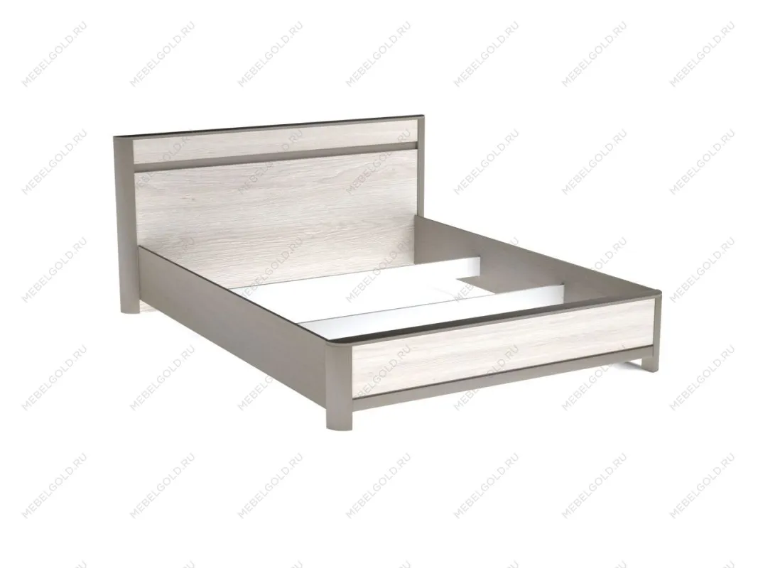 Кровать (каркас) 1600, Лацио (1800*2164*900) Серый камень, 11014 | изображение 2