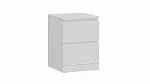 Тумба прикроватная Варма, 2 ящика, 40х55х40 см, эмаль белая | изображение 4