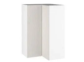 Шкаф 960 ШУГ-60, Виста (600*600*960) Экокожа Белый, 26261