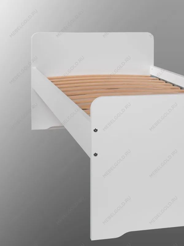 Кровать детская Пикси 80x160, белая (робкий подснежник) | изображение 11