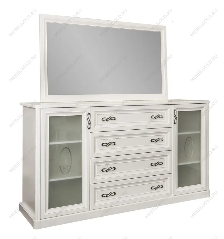 Комод Мишель белый матовый (гостиная) | изображение 1