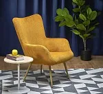 Кресло HALMAR AMARO горчичный | изображение 1