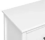 Комод Хитроу (5 ящ) (белый) | изображение 5