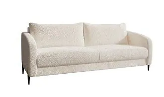 Диван Стелла 3х местный белый