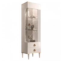 Витрина 1-ств. (правая) Римини СОЛО (слоновая кость золото) РМВ1-1С (s) - Выставка м. Марьина роща