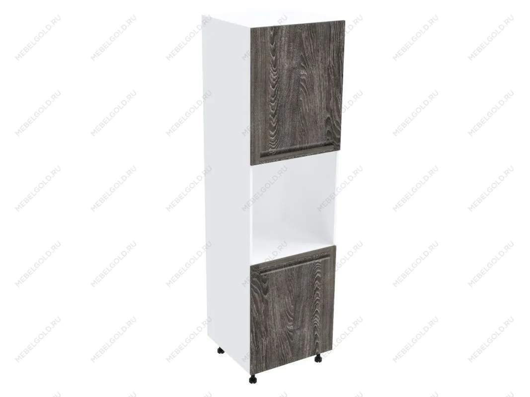 Пенал ПГ-60, Грей (600*570*2166) Бетон темный, 21437