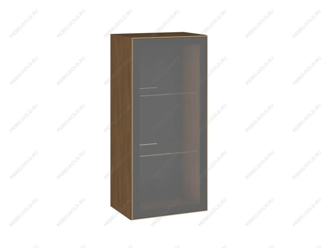 Шкаф 960 ШСТ-45, Фьюжн (450*317*960) Дуб Каселла коричневый/Золото, 27171