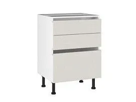 Стол с ящиками СЯ-60, Виста (600*523*870) Экокожа Белый, 26219