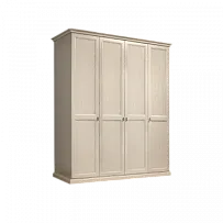 Шкаф 4-х дв. (без зеркал) для платья и белья Венеция дуб седан ВНШ2/4