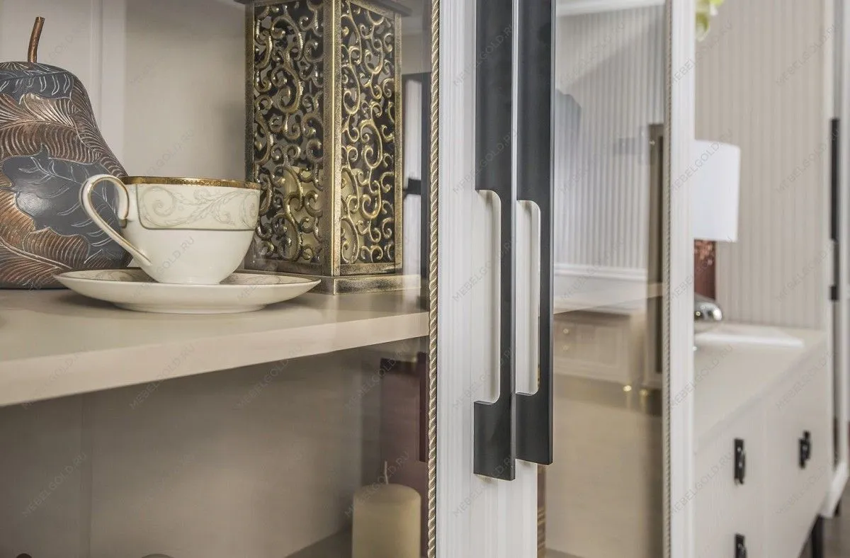 Витрина Стелла 1-ств светло серый камень | изображение 10