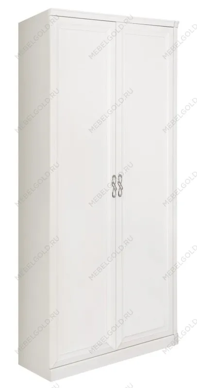 Шкаф детский Мишель 2-ств без зеркал белый матовый