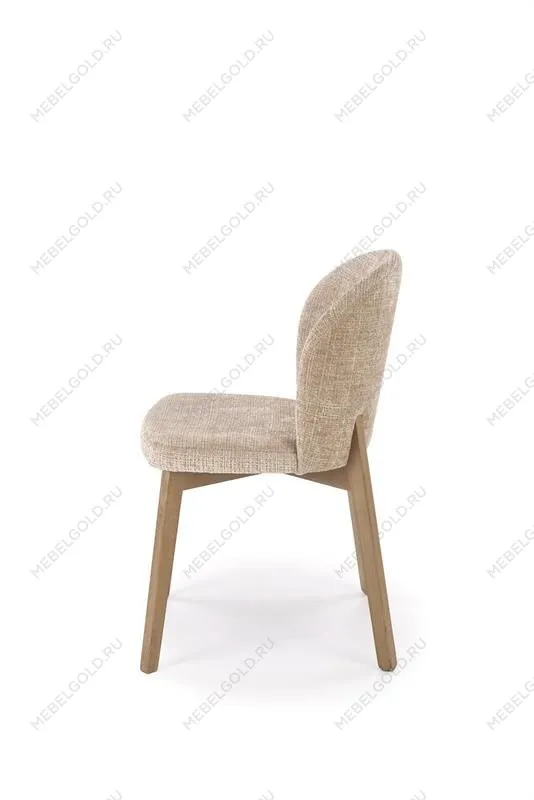 Стул кухонный Halmar BASSO (бежевый/орех светлый) | изображение 3