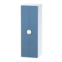 Шкаф Пикси распашной, с двумя дверьми и полкой 60x57x180, озорной василек