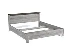 Кровать (каркас) 1800, Денвер (1868*2077*860) Риббек серый, 11708 | изображение 1