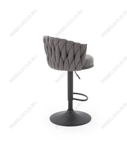 Стул барный Halmar H125 (серый/черный) | изображение 1