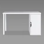 ИНГАР 2/ДВ/T стол письменный 140x75x55, белый | изображение 1