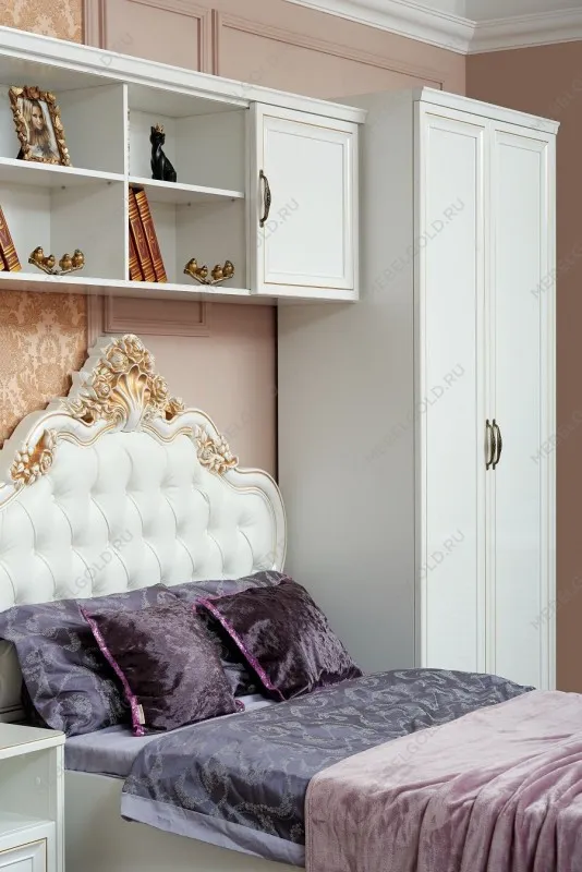 м. Марьина Роща - Детская кровать Натали 120х200 см белый глянец | изображение 3