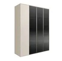 Шкаф 4-х дв. Bogemia Air (Слоновая кость/Серебро) БМШ2/4(3)