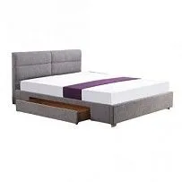 Кровать Halmar MERIDA 160 (светло-серый)