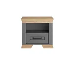 Тумба прикроватная Марсель KOM1S дымчатый алмаз | изображение 1