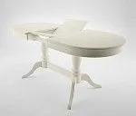 Стол Орфей-2 (Эмаль 11/Слоновая кость/шпон бук) | изображение 3