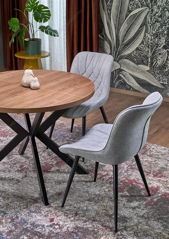 Стол обеденный Halmar PERONI раскладной (орех/черный) | изображение 13